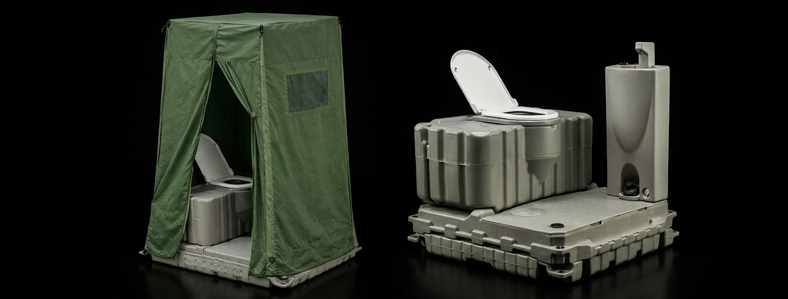 Deployed Field Sanitation Unit